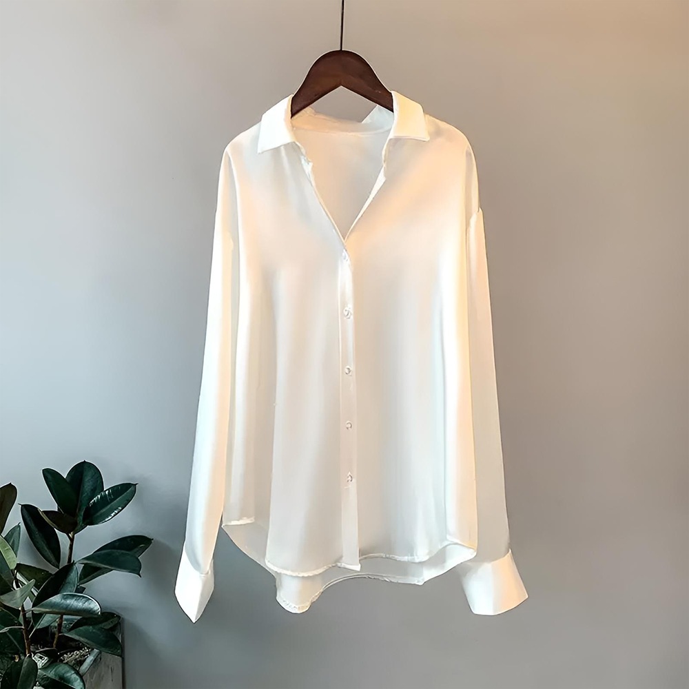 Lily - High Quality Satin Blouse