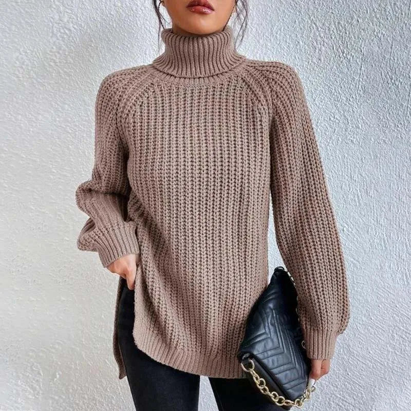 Lily - Knitted Turtleneck Sweater