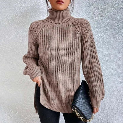 Lily - Knitted Turtleneck Sweater