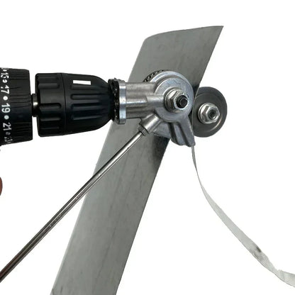 Nzmarket Drill Attachment Sheet Metal Snip – Cordless Drill Metal Cutter