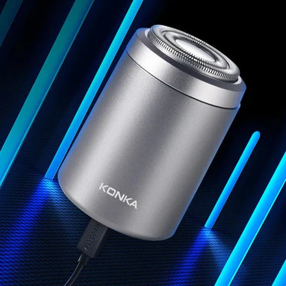 Nzmarket™ Compact Waterproof Electric Shaver – Wet & Dry, USB Rechargeable