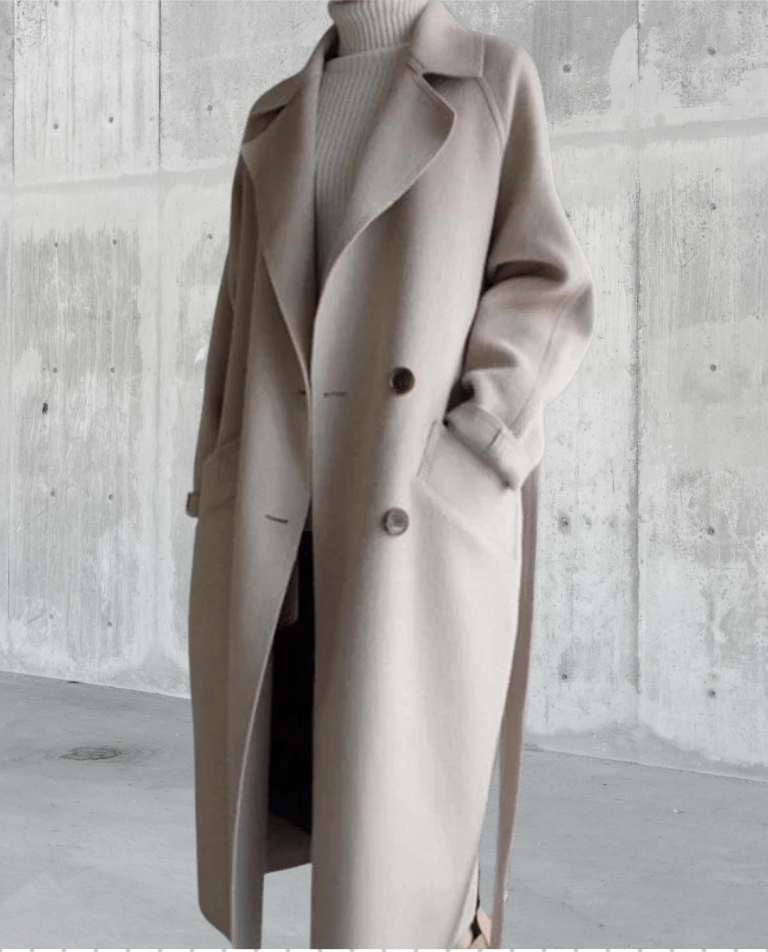 Penelope - Longline Wool Coat