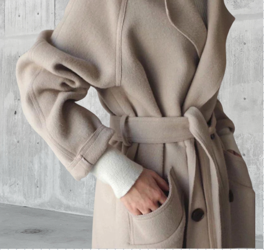 Penelope - Longline Wool Coat