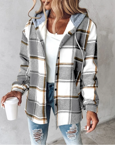 Sarah - Comfy Print Hoodie