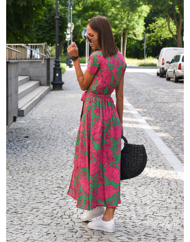 Laura - Comfortable Floral Dress