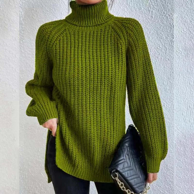 Lily - Knitted Turtleneck Sweater