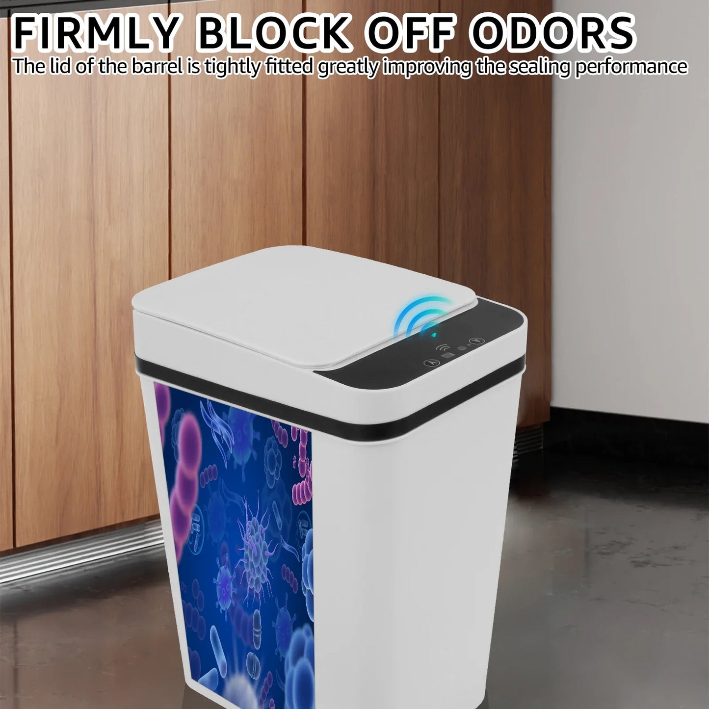 Nzmarket 12L Touchless Sensor Bin – Automatic Infrared Trash Can