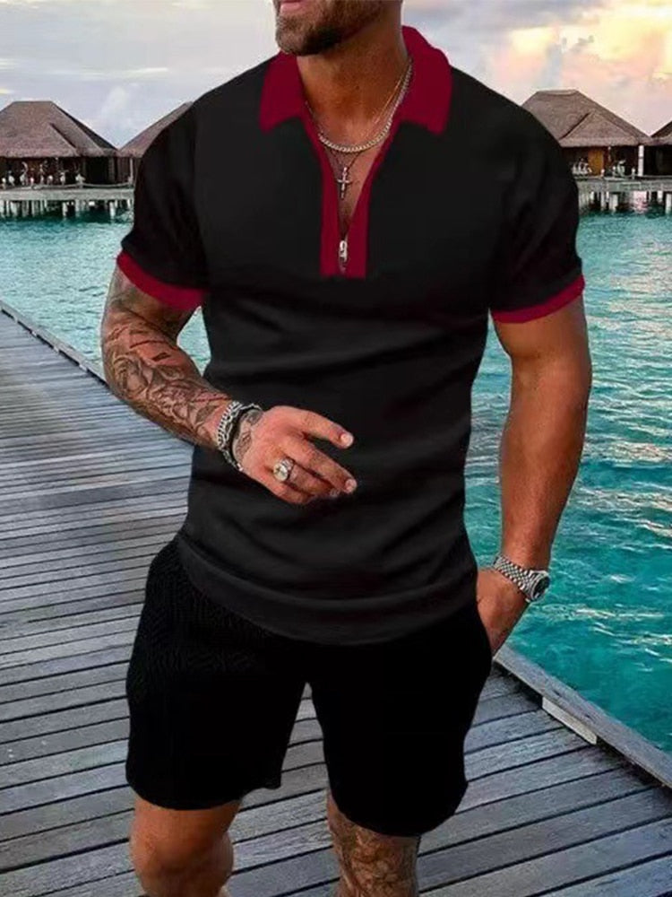 Oliver - Streetwear Polo & Shorts
