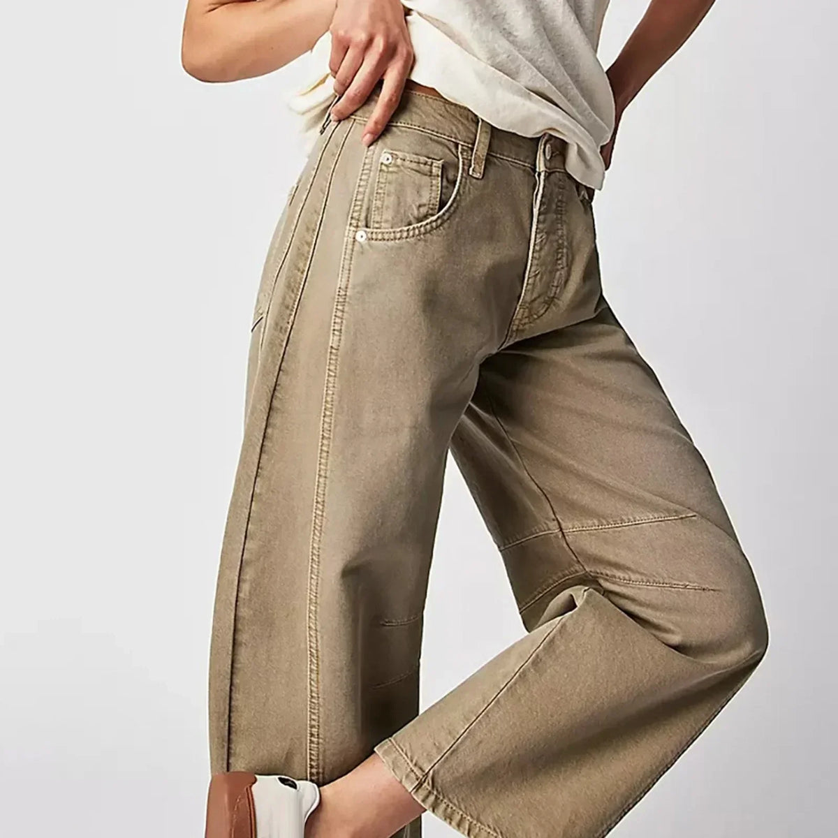 Lucy - Relaxed Wide-Leg Jeans