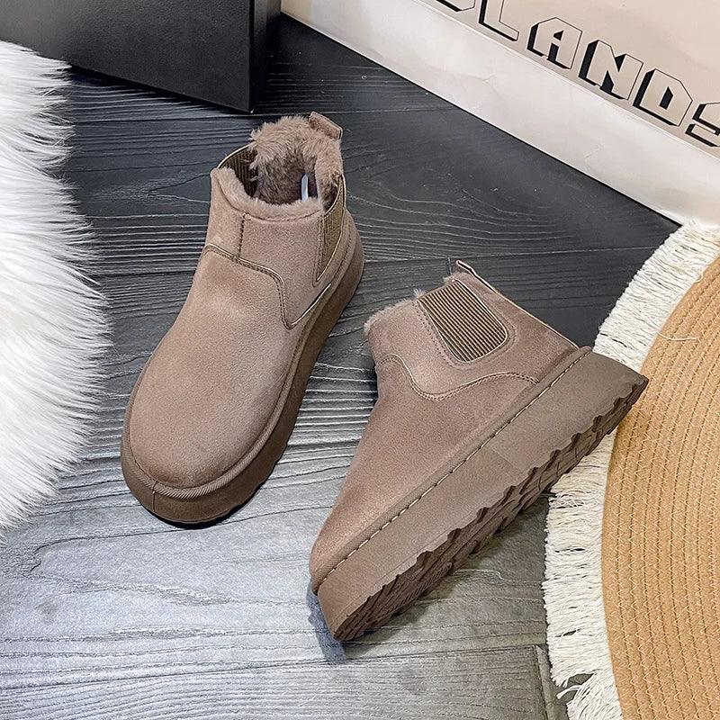 Harper - Comfortable Cotton Boots