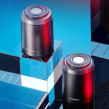 Nzmarket™ Compact Waterproof Electric Shaver – Wet & Dry, USB Rechargeable