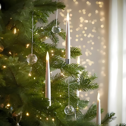 Nzmarket Remote-Control Flameless LED Christmas Tree Candle Lights