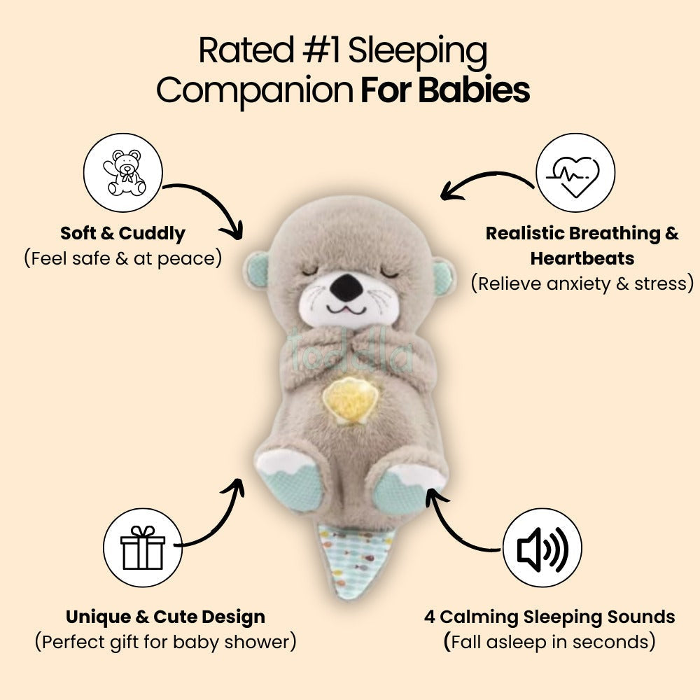 Nzmarket Breathing Otter Toy