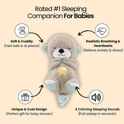 Nzmarket Breathing Otter Toy