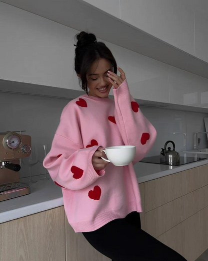 Claire - Love Embroidery Sweater
