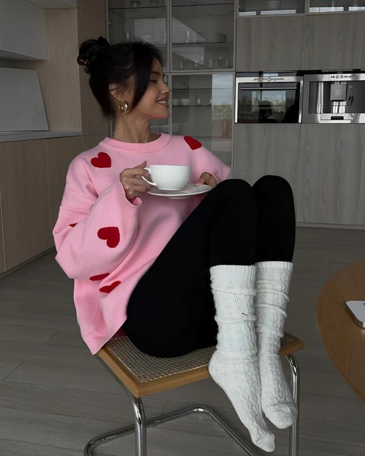 Claire - Love Embroidery Sweater