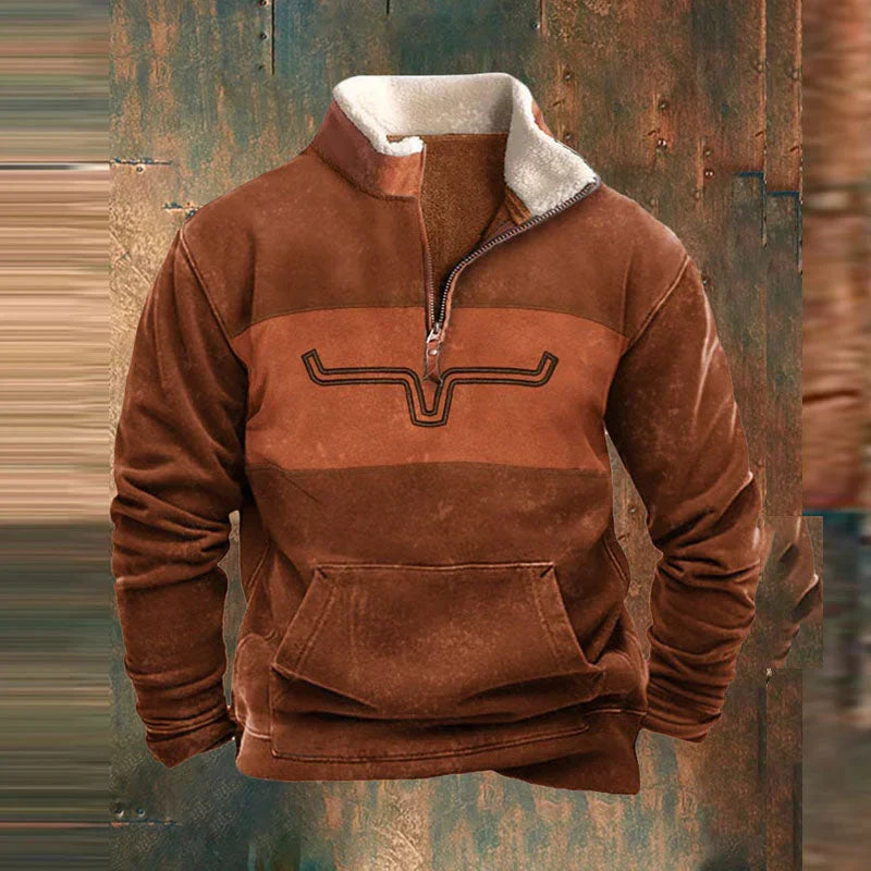 Levi - Modern Zip-Up Sweater