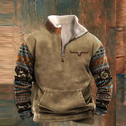 Levi - Modern Zip-Up Sweater