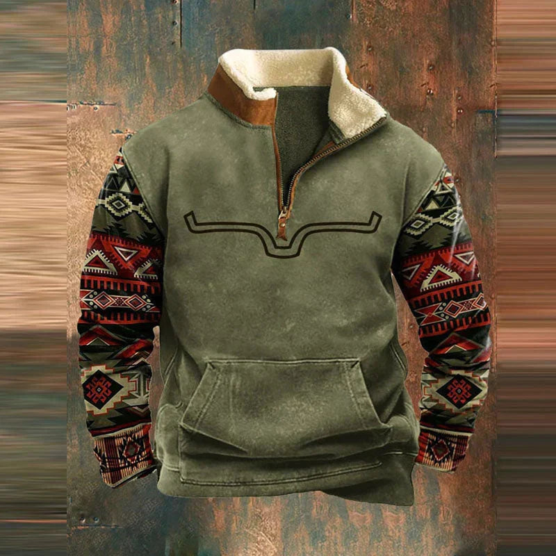 Levi - Modern Zip-Up Sweater