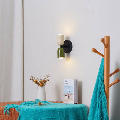 Nzmarket Dual Up & Down Outdoor Wall Sconce – Modern Glass & Metal