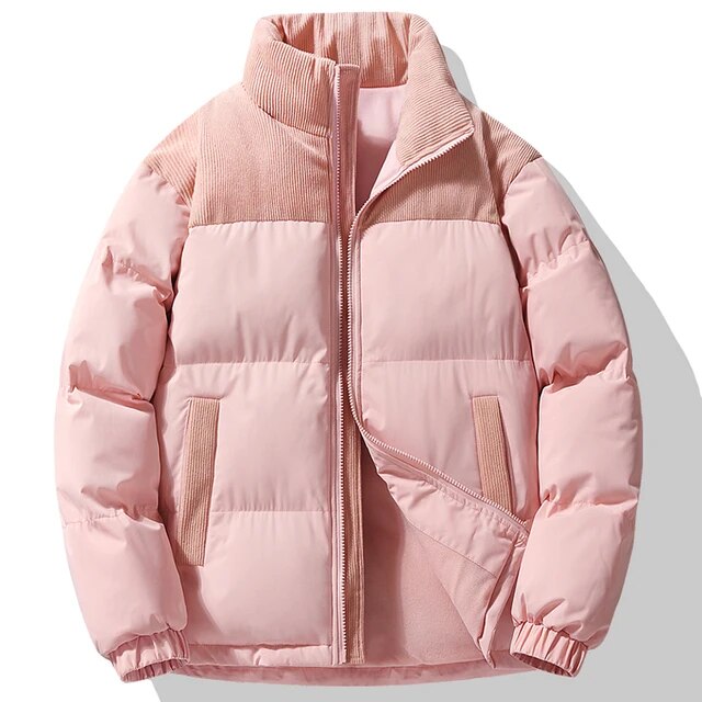 Caleb - Corduroy Cotton-Padded Jacket