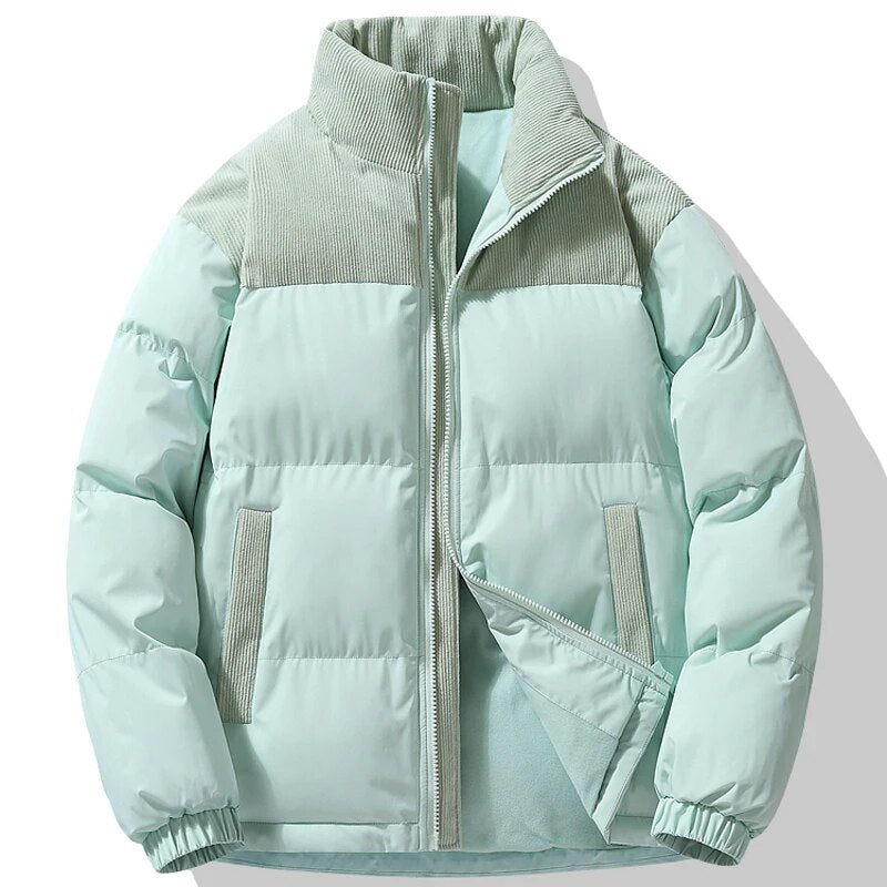 Caleb - Corduroy Cotton-Padded Jacket