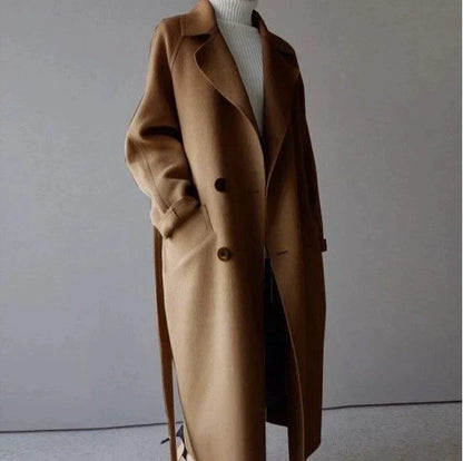 Penelope - Longline Wool Coat