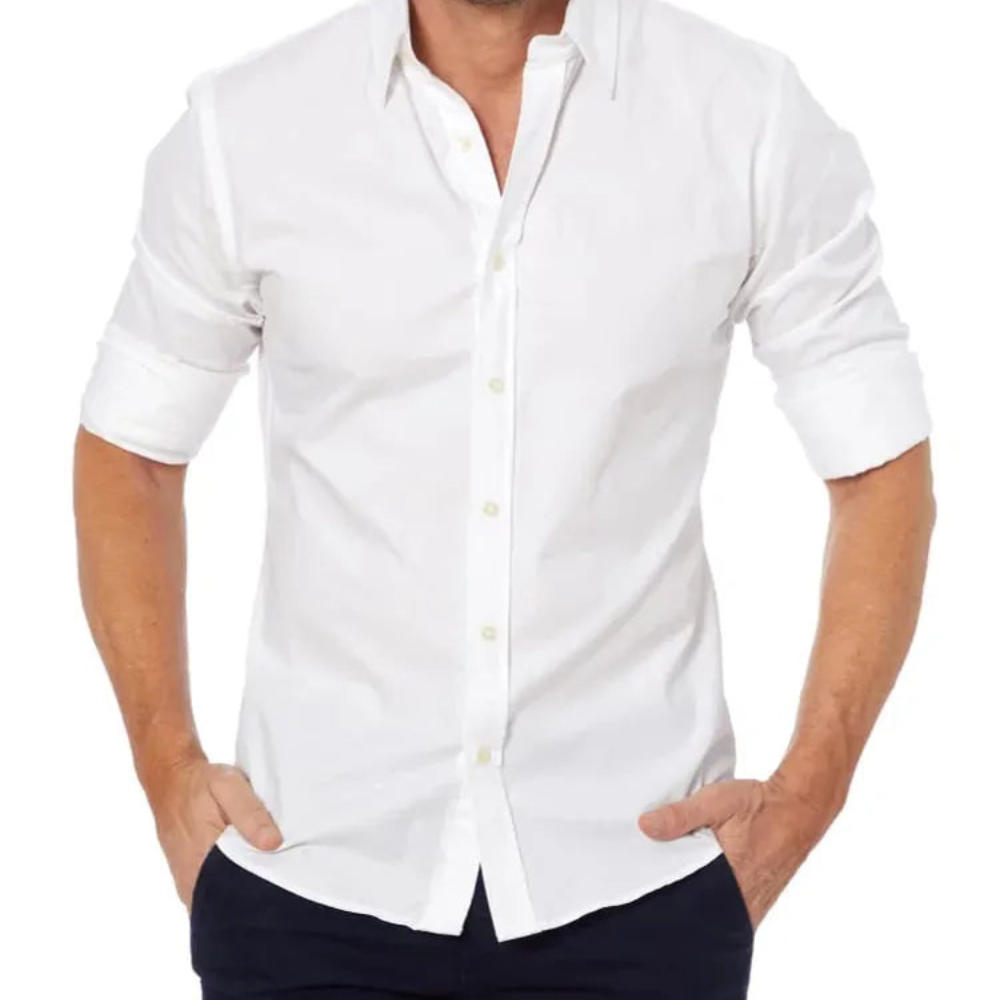 William - Men's Shirt with Zip