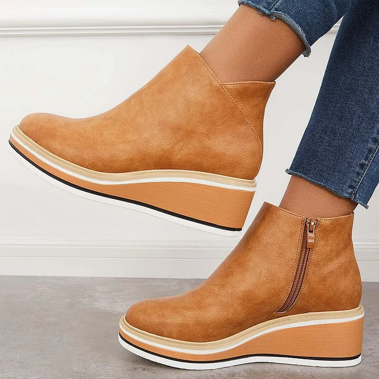 Alba - Elegant Wool-Lined Boots