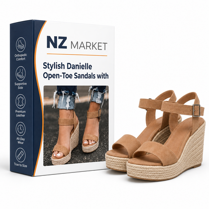 Stylish Danielle Open-Toe Sandals with Ankle Strap