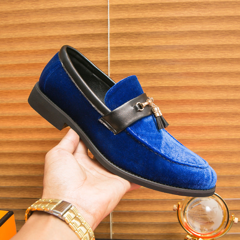 Archer | Men's Tassel Suede Loafers