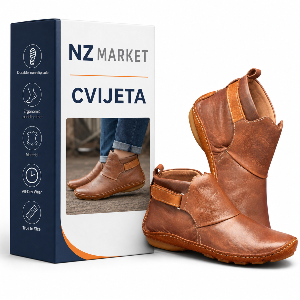 CVIJETA - Elegant Women's Ankle Boots for a Stylish Look