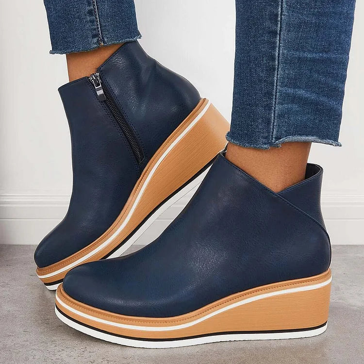 Alba - Elegant Wool-Lined Boots
