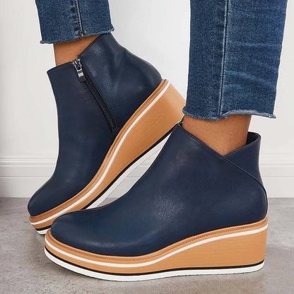 Alba - Elegant Wool-Lined Boots