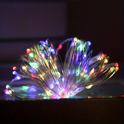 Nzmarket Copper Wire Battery Fairy Lights – 1m to 10m, Warm Yellow Glow
