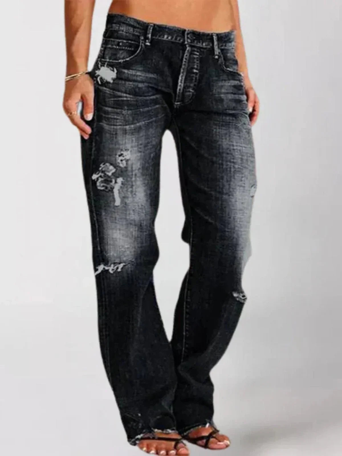 Sienna - Stylish Low-Rise Jeans