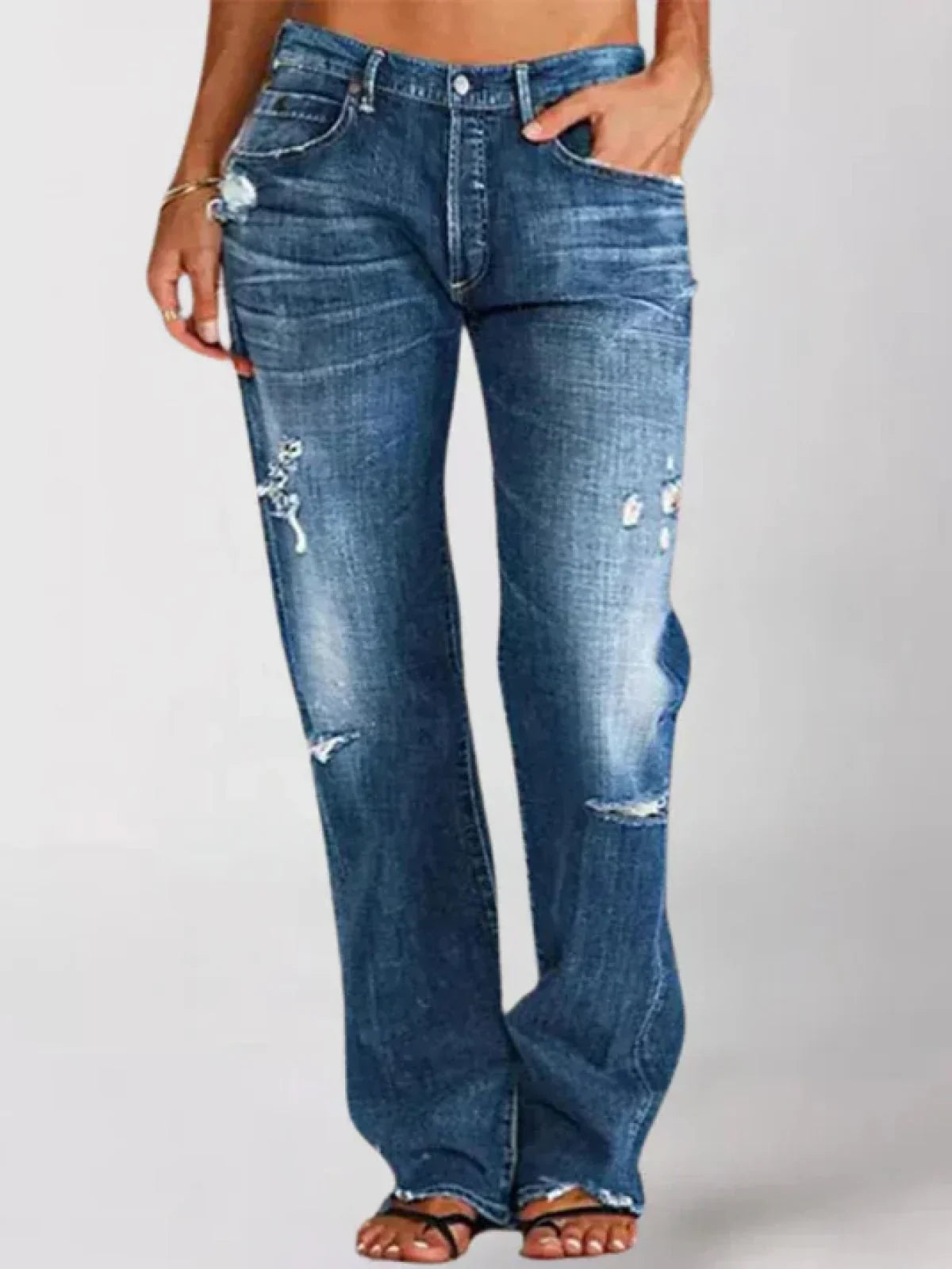 Sienna - Stylish Low-Rise Jeans