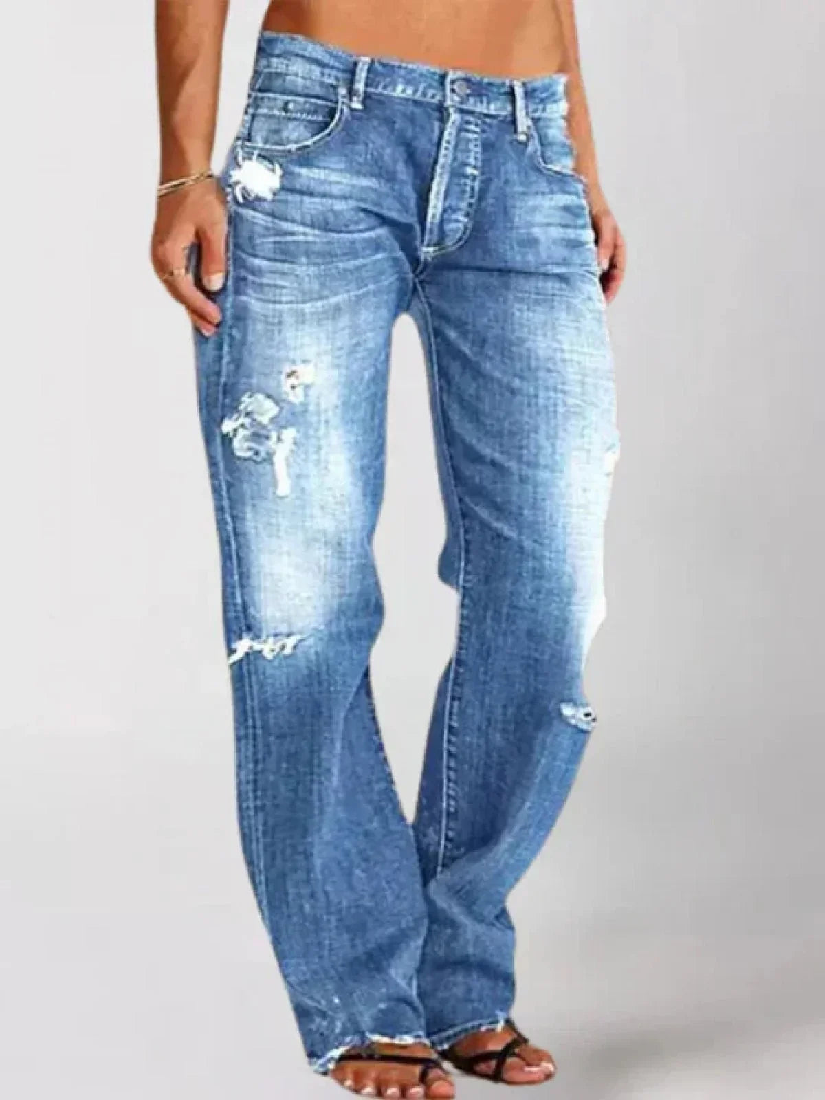 Sienna - Stylish Low-Rise Jeans