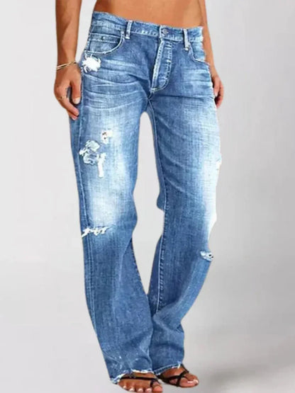 Sienna - Stylish Low-Rise Jeans