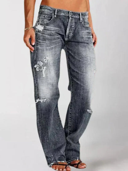 Sienna - Stylish Low-Rise Jeans
