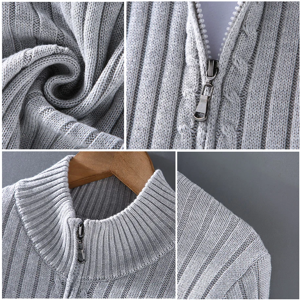 Noah - New Men's Zip Cardigan