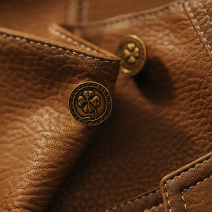 Lucy - Vintage-Inspired Leather Jacket