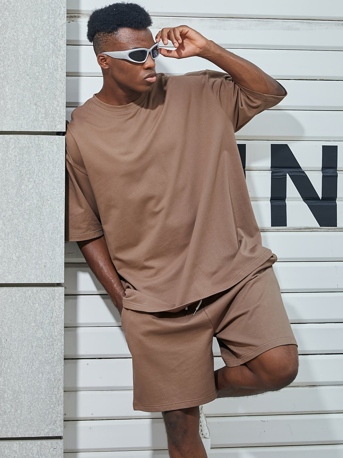 Milo | Men's Oversized Cotton Two-Piece Set