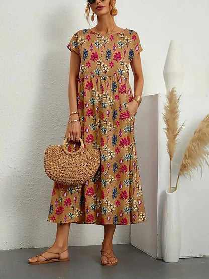 Violet - Comfy Cotton Dress