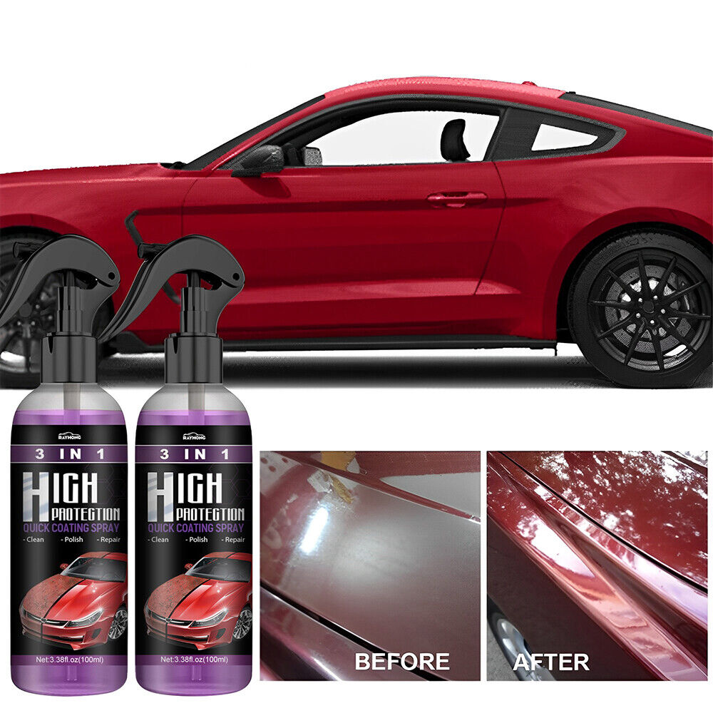 Nzmarket™ 2-Step Advanced Car Coating Spray – Mirror-Like Shine & Protection