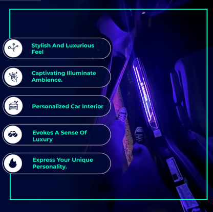 Nzmarket Magnetic Stick-On LED Car Lights – Waterproof, No Wiring