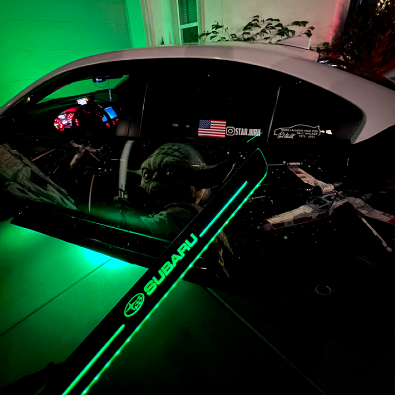 Nzmarket Magnetic Stick-On LED Car Lights – Waterproof, No Wiring