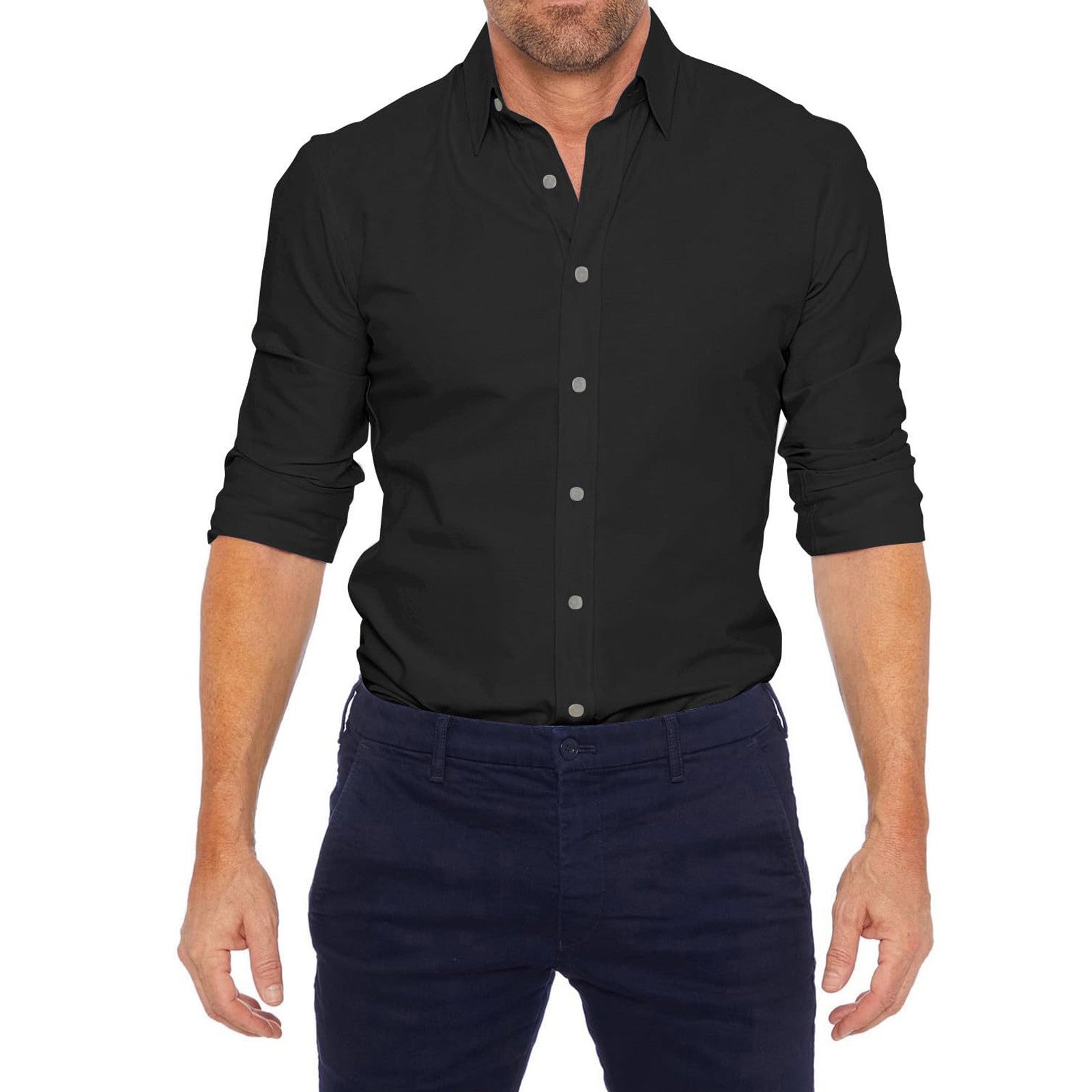 William - Men's Shirt with Zip