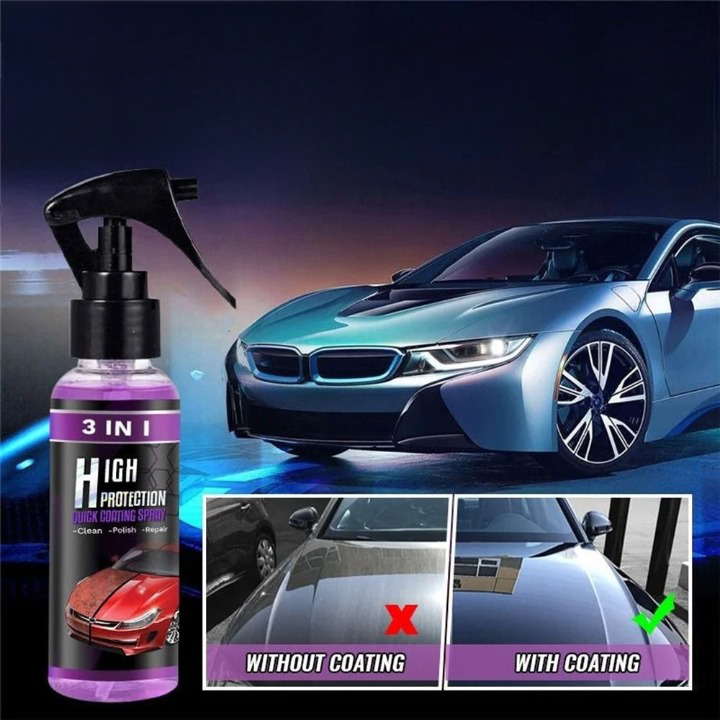 Nzmarket™ 2-Step Advanced Car Coating Spray – Mirror-Like Shine & Protection