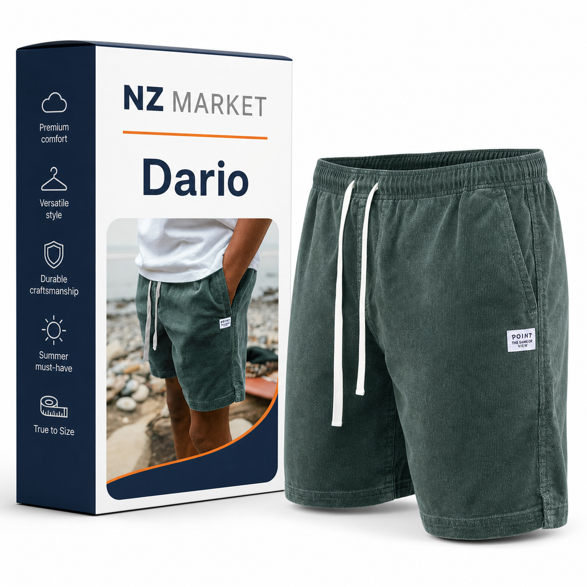 Dario - Corduroy Shorts